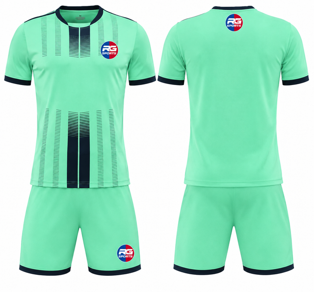 Custom Soccer Uniform Set - Mint Axis Team Kit