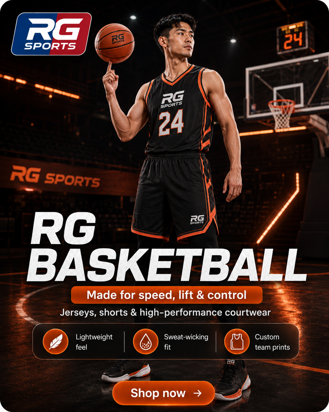 BASKETBALL UNIFORMS