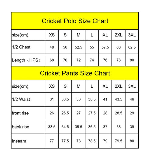 Custom Cricket Uniform Set - RG CLUB Series