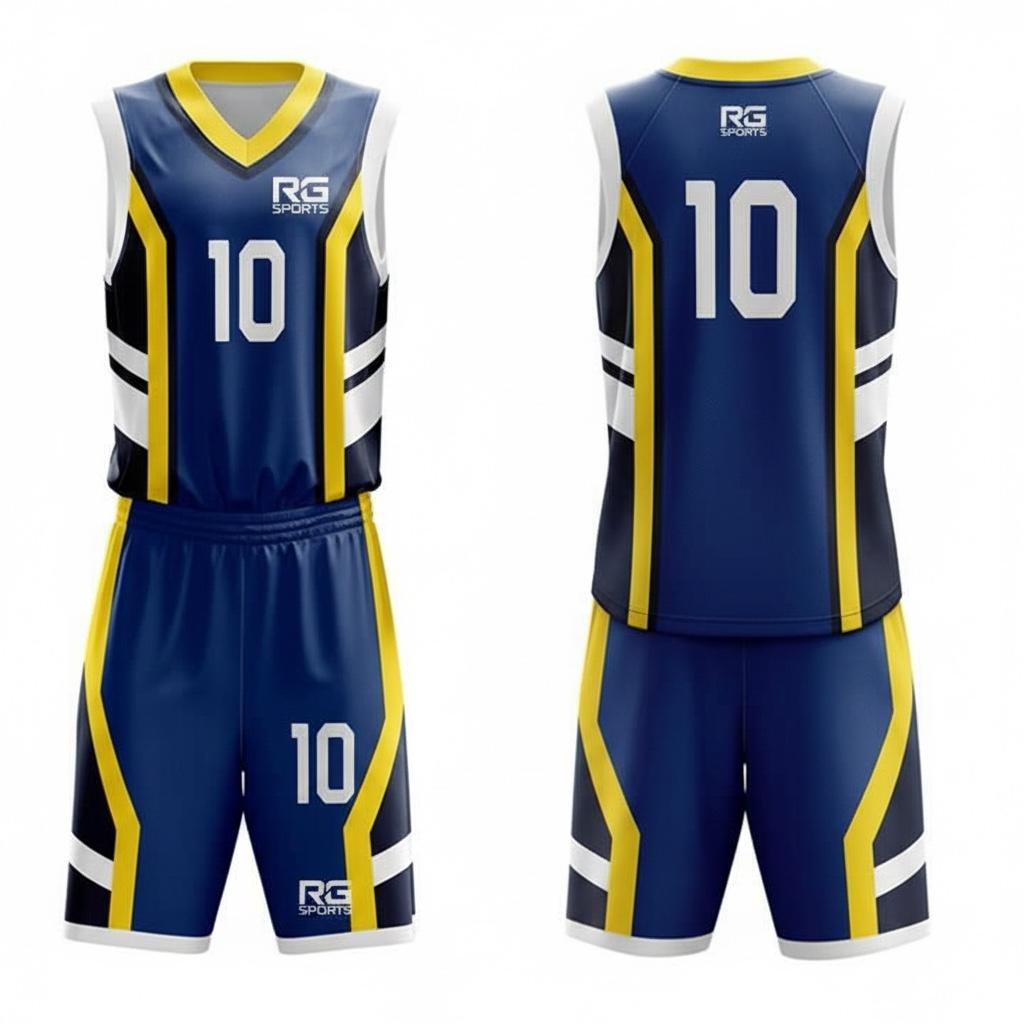 Customised Basketball Uniform Set - RG PRO Series