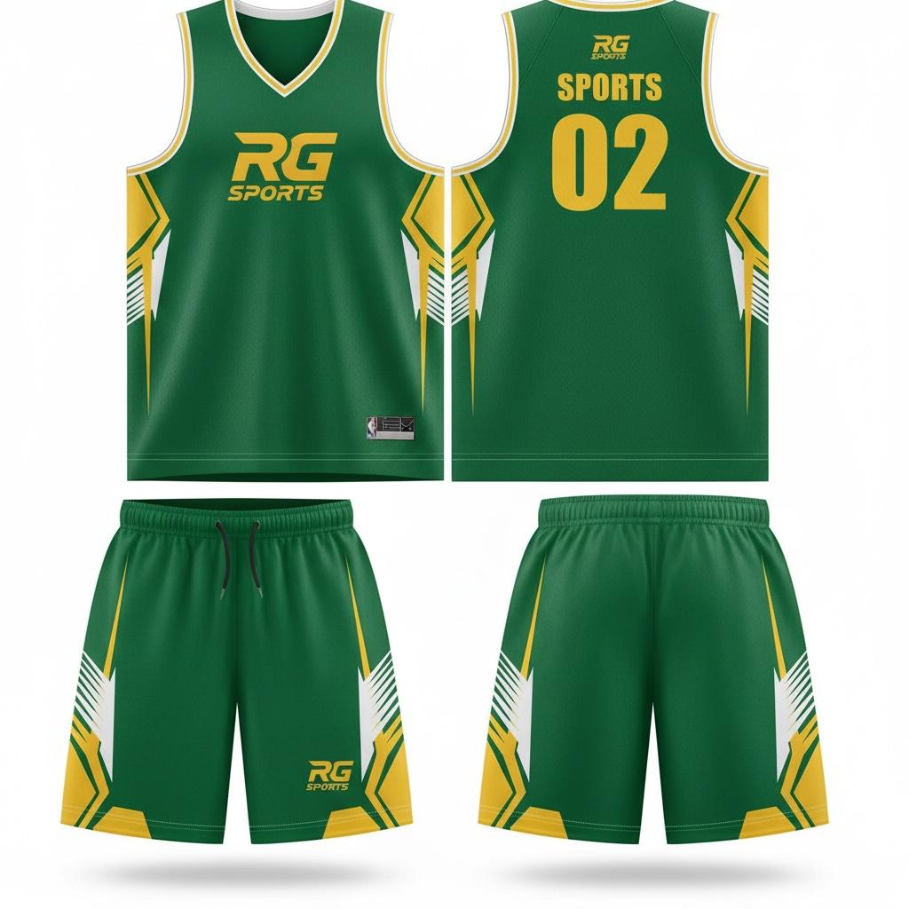 Customised Basketball Uniform Set - RG ELITE Series