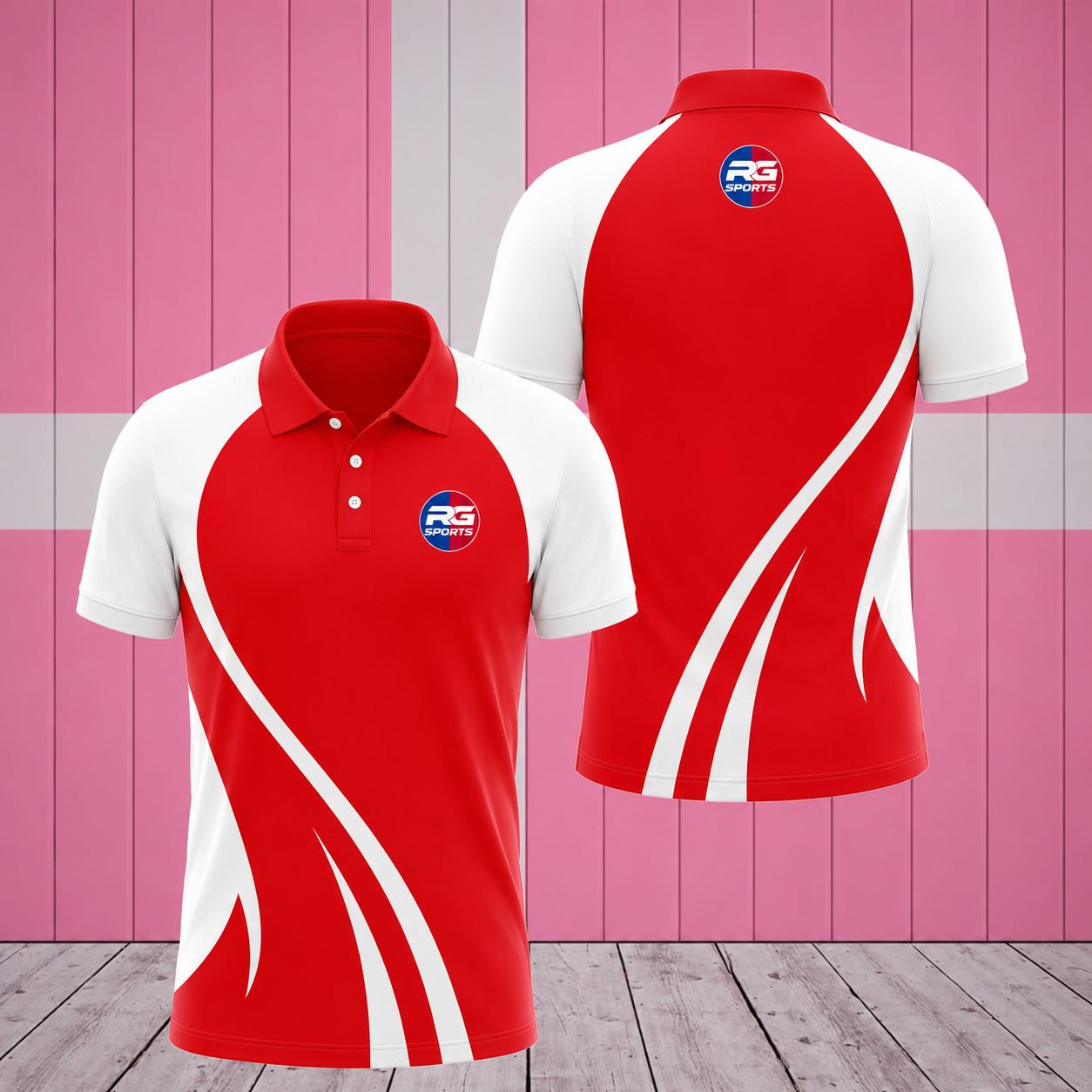 RG Sports Premium Cool Max Polo Shirt - 130 GSM