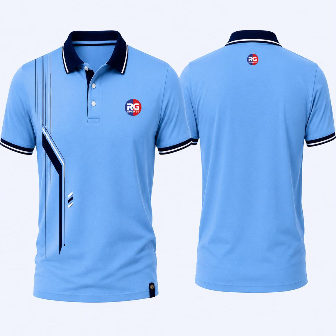 RG Sports Premium Sporty Performance Polo Shirt - 150 GSM