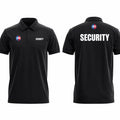 RG Sports Custom Security Polo Shirt 150 GSM Size Chart