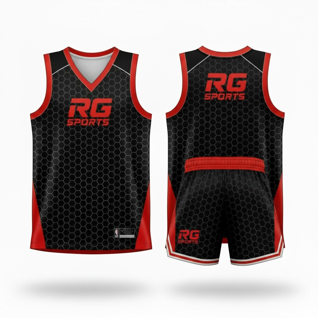 Customised Basketball Uniform Set - RG ELITE Series