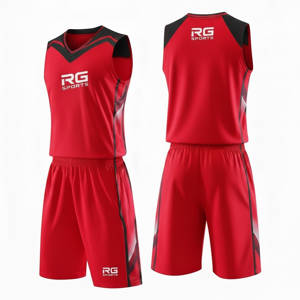 Customised Basketball Uniform Set - RG CLUB Series