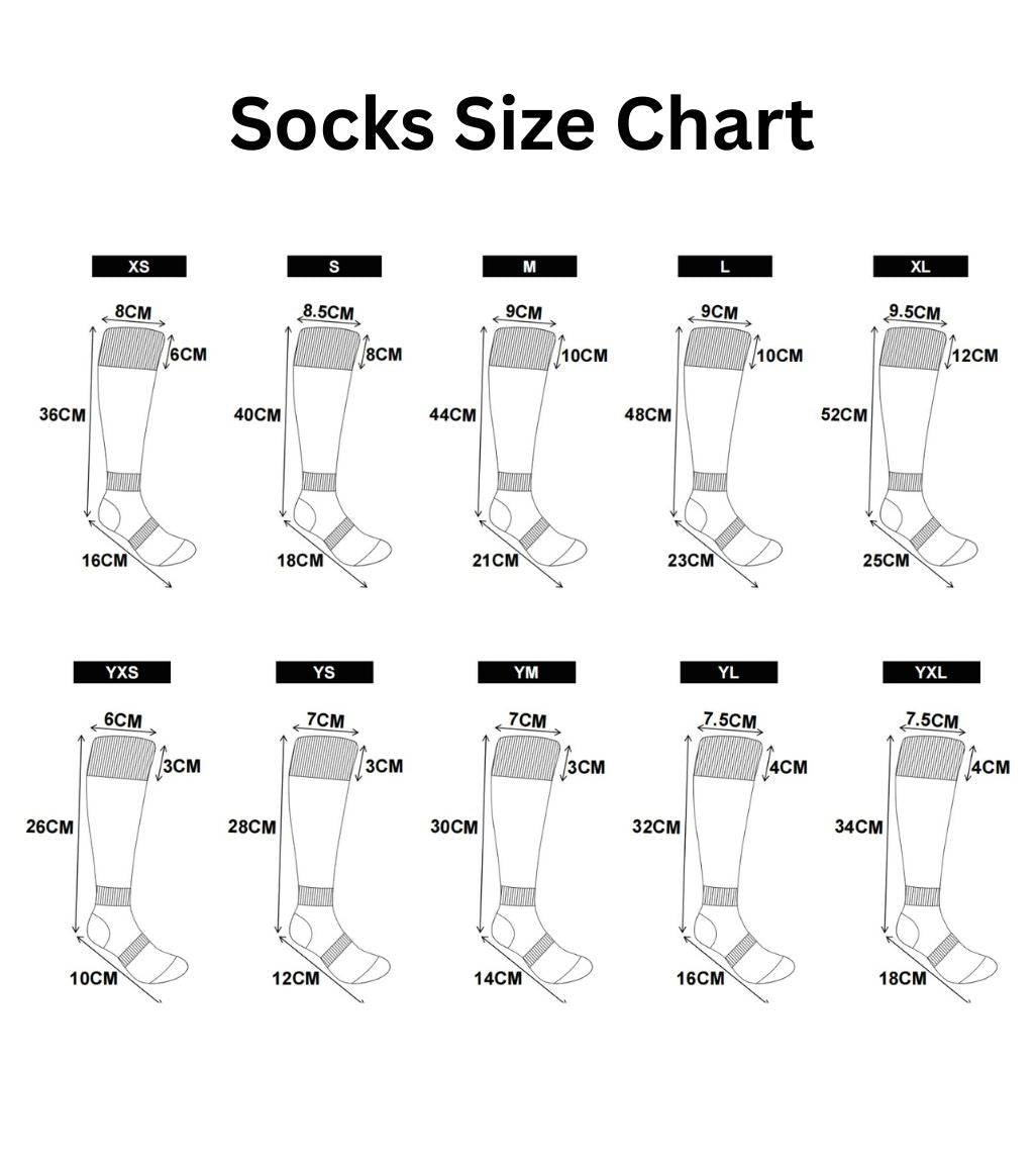 Custom Cotton Sports Socks - Classic White Team Socks