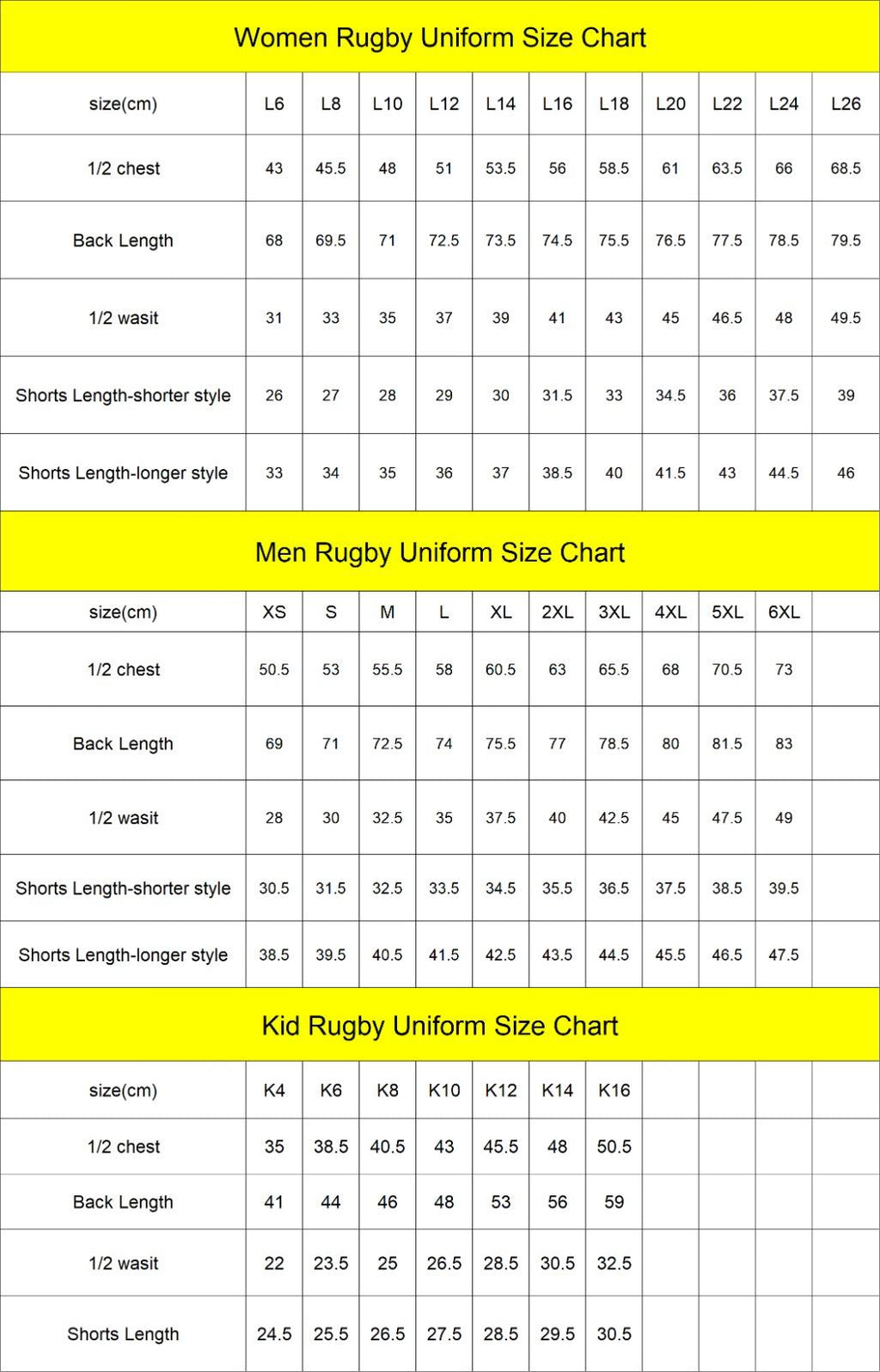 Customised Rugby Uniform Set - RG ELITE Series