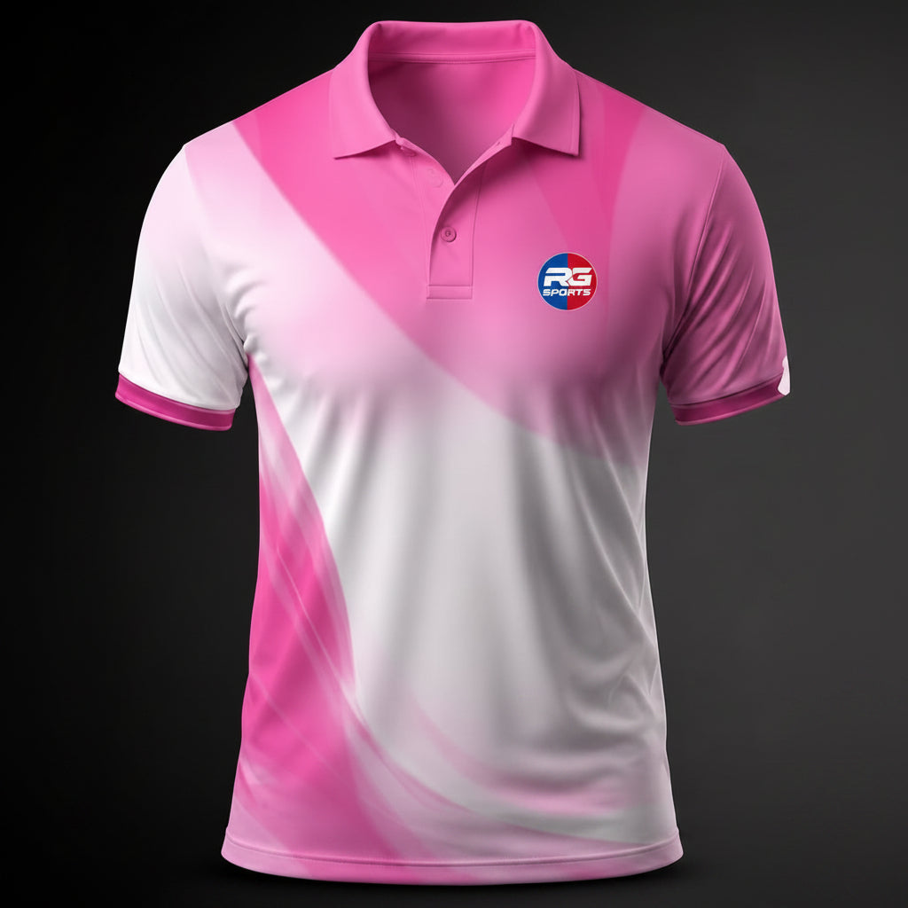 RG Sports Custom Bird Eyelet Mesh Polo Shirt - 150 GSM